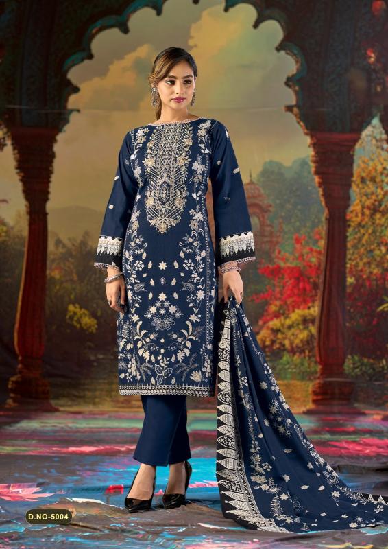 Mizaj jazmin vol-5 dress materials wholesale dealers in india
